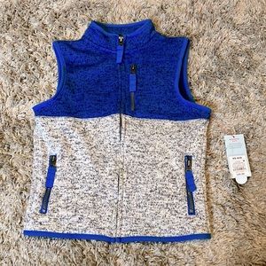 NWT Cat & Jack Captains Blue Sweater Vest